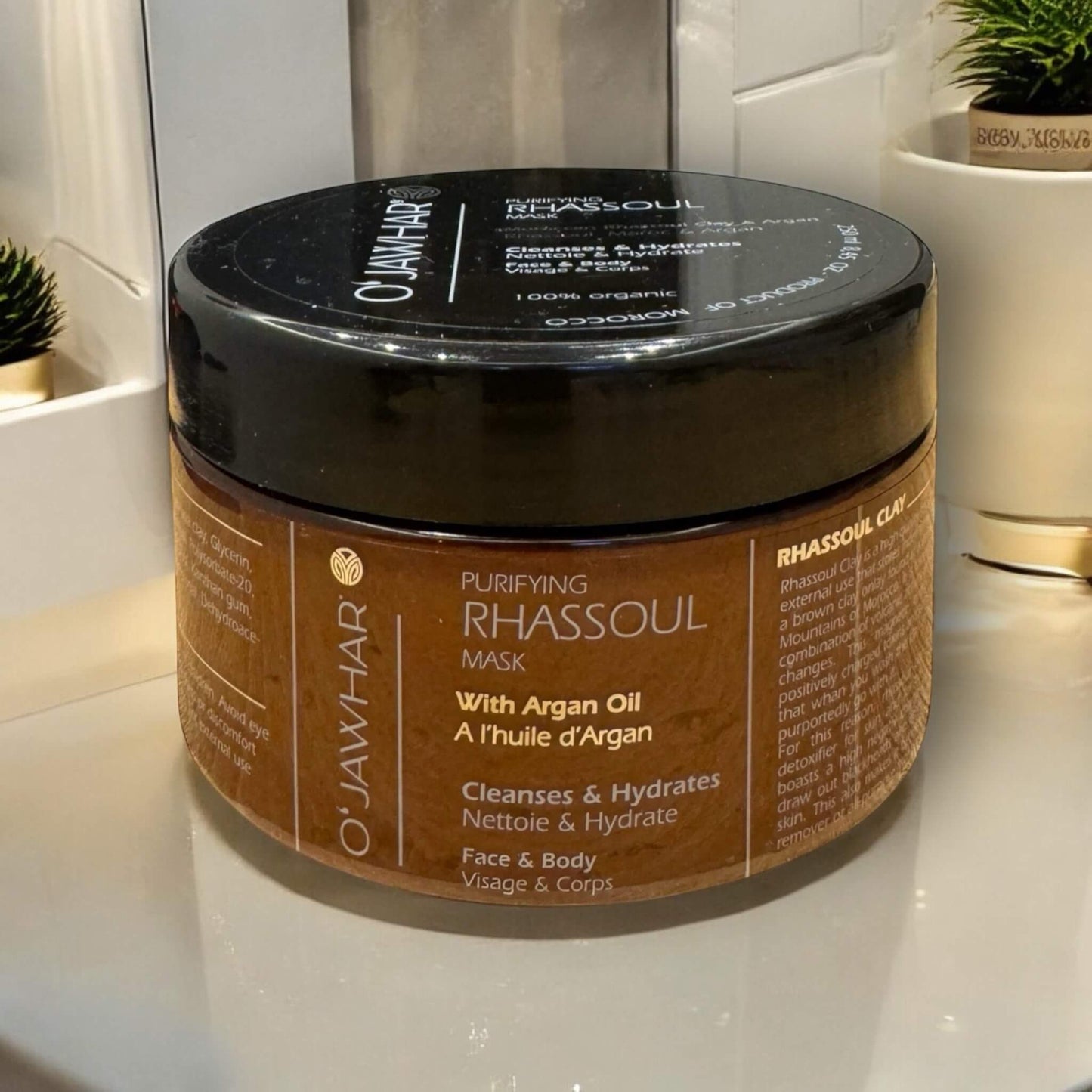 Masque Purifiant O’Jawhar Rhassoul & Argan