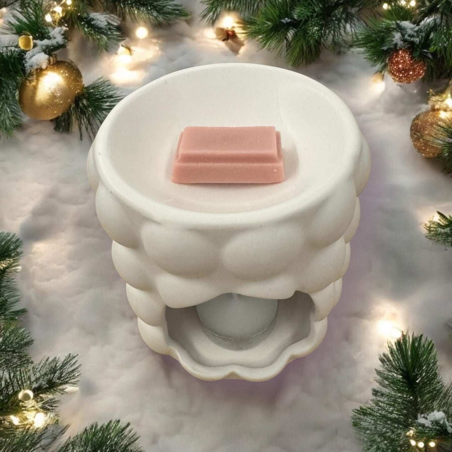 Fondant Tablette Noël Épicé - Parfum Noisette et Orange