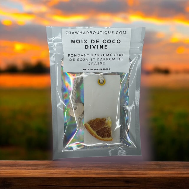 Fondant parfumé noix de coco divine fait main à Kaysersberg – O’Jawhar