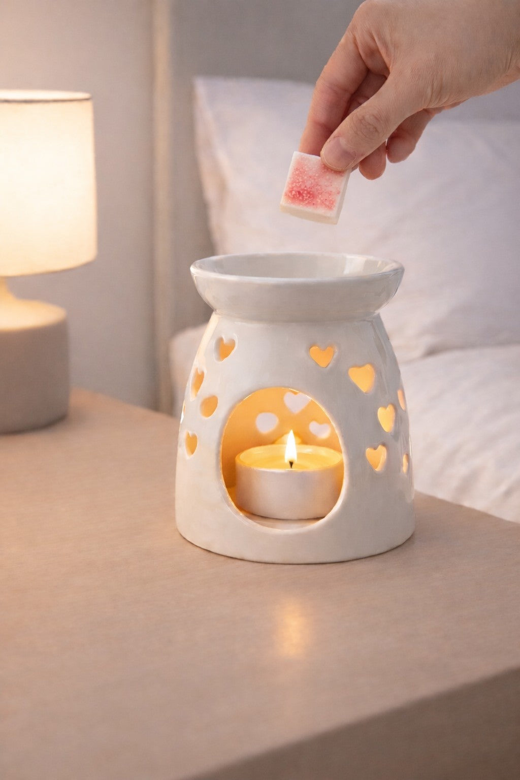 Fondant Parfumé Fleur de Tiaré - cire de soja & parfum de Grasse