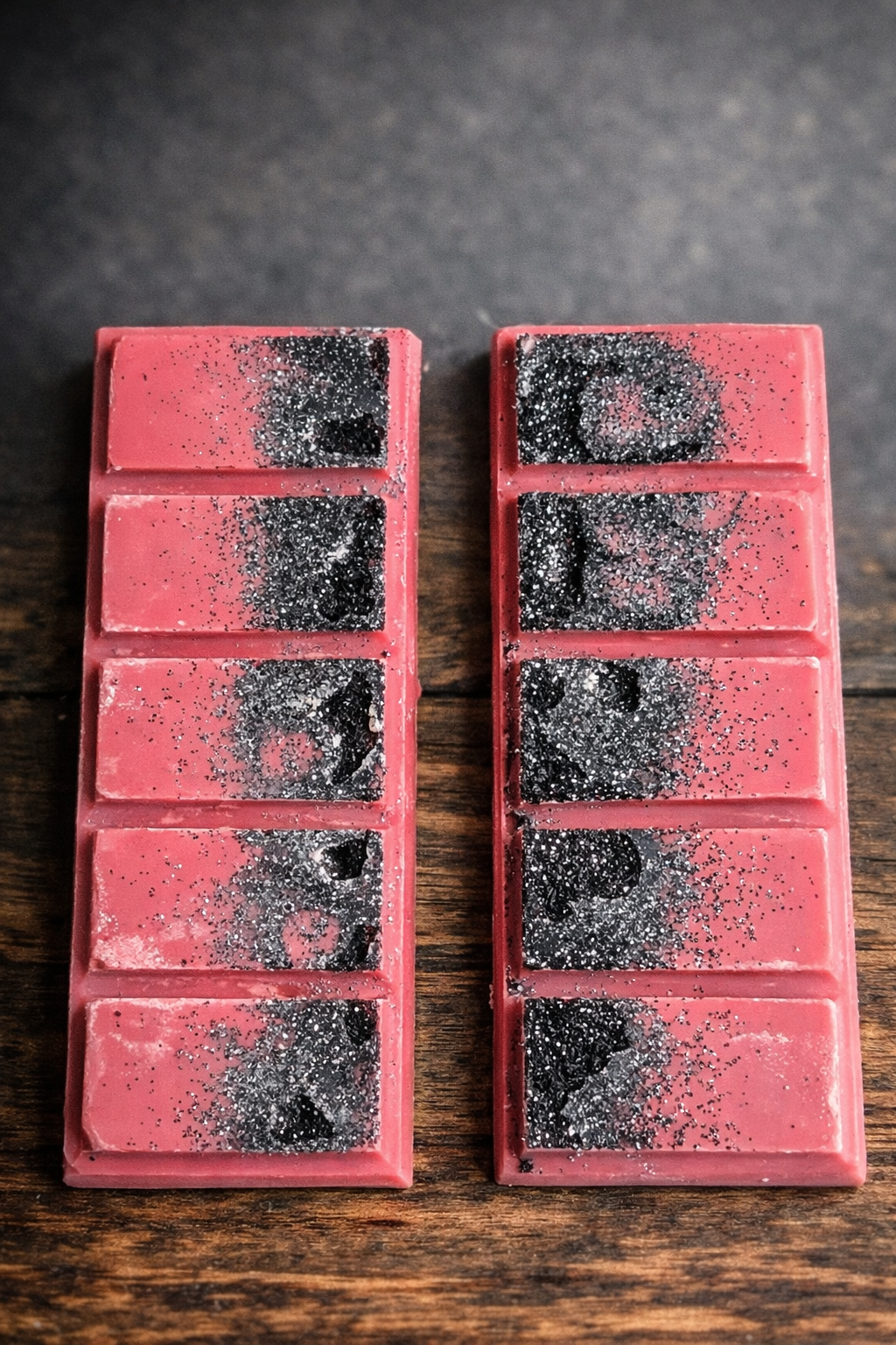 Fondant Tablette Coeur Cerise