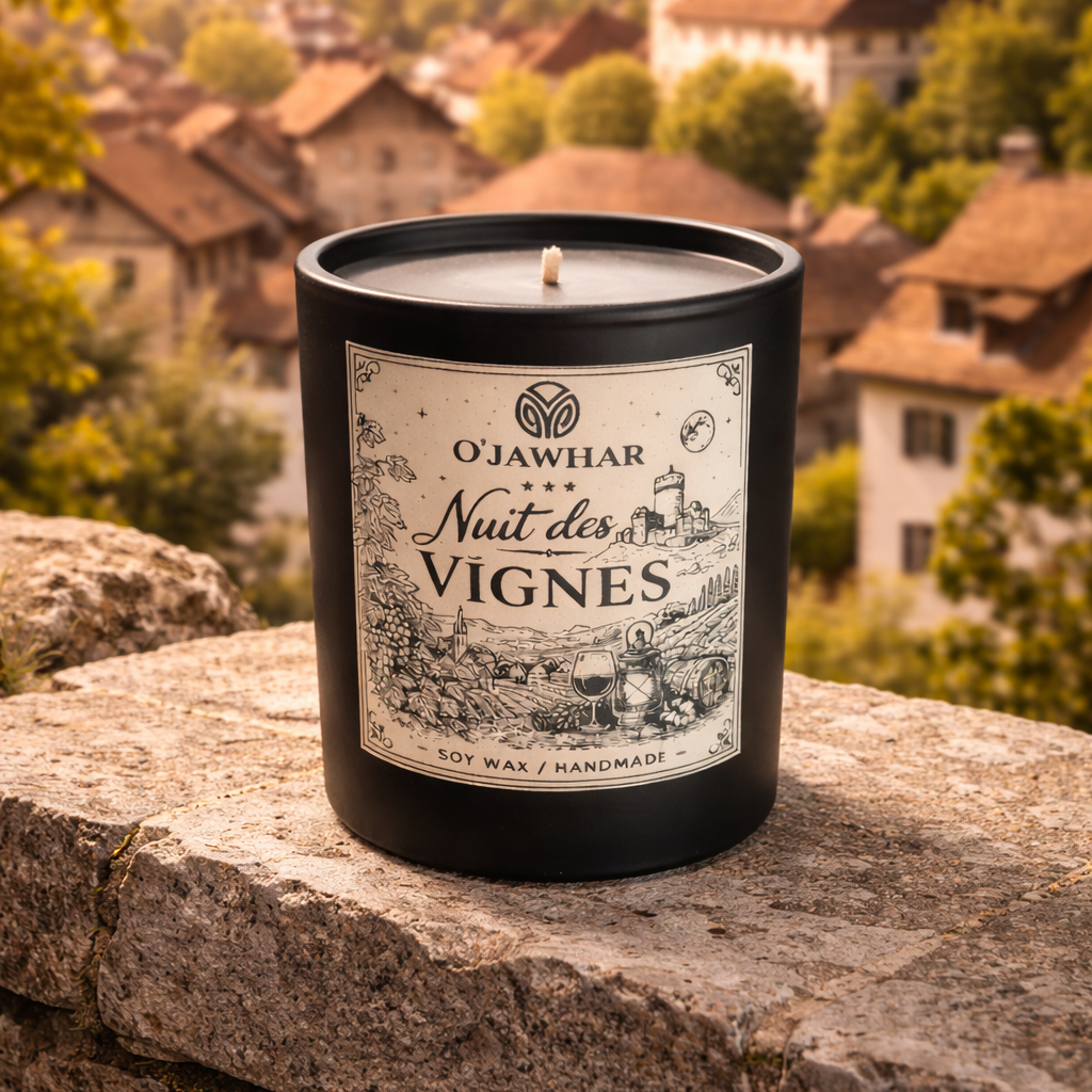 Nuit des Vignes – Bougie parfumée