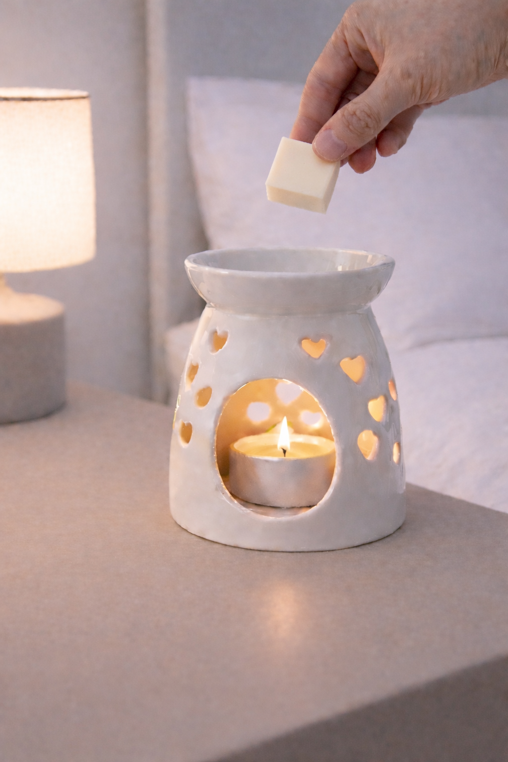 Fondant Parfumé Plage de Rêve – cire de soja & parfum de Grasse