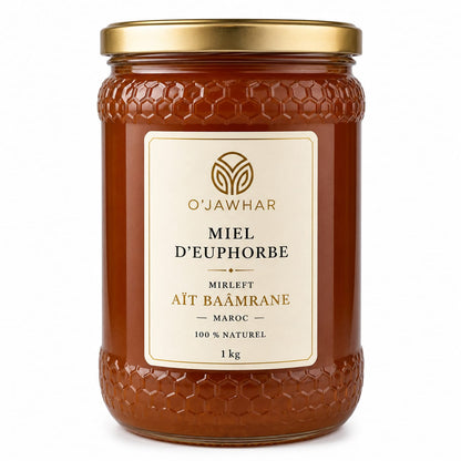 Miel d'Euphorbe de Mirleft - Aït Baâmrane - 1 kg