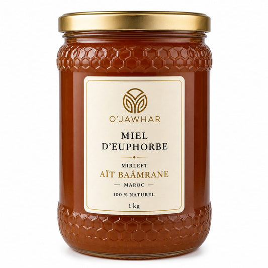 Miel d'Euphorbe de Mirleft - Aït Baâmrane - 1 kg