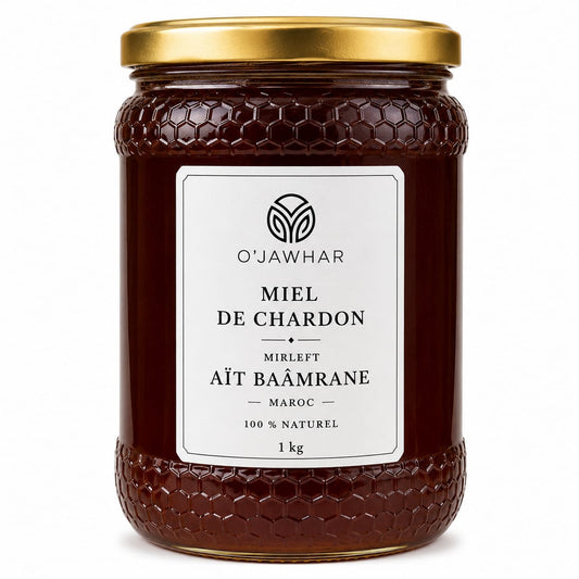 Miel de Chardon de Mirleft – Aït Baâmrane - 1 kg