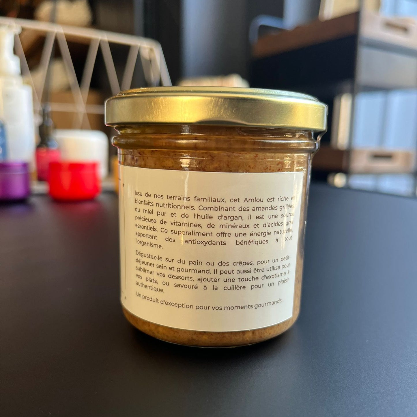 Amlou Artisanal – Amande, Argan & Miel – 100 % Naturel