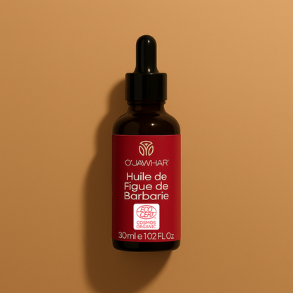 Huile de Figue de Barbarie Bio – 100% Pure,Visage & Yeux