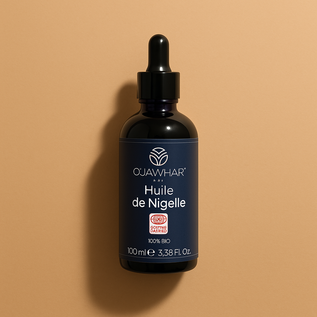 Huile de Nigelle Bio – 100 % Pure, Visage & Corps