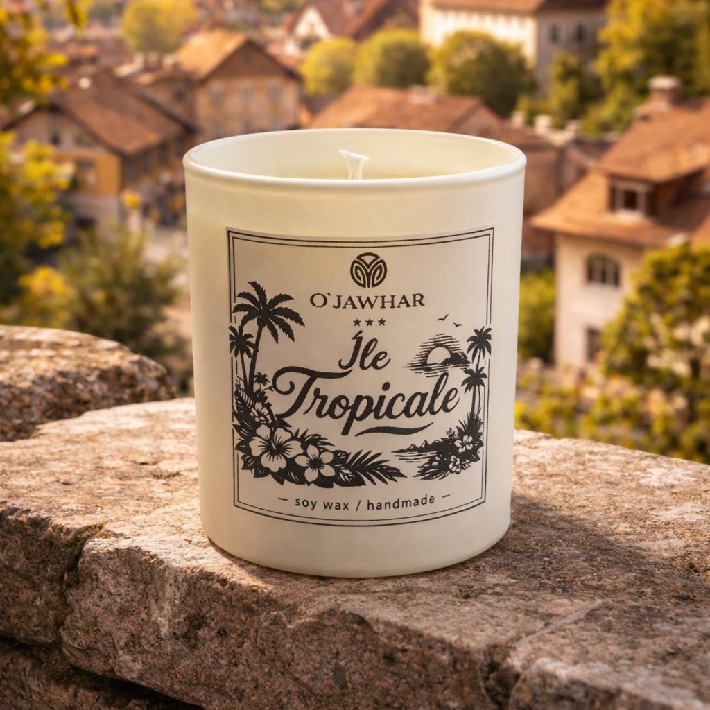 Île Tropicale – Bougie parfumée