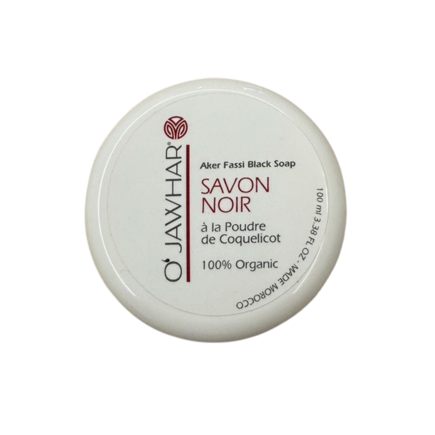 Savon Noir Coquelicot - O'Jawhar