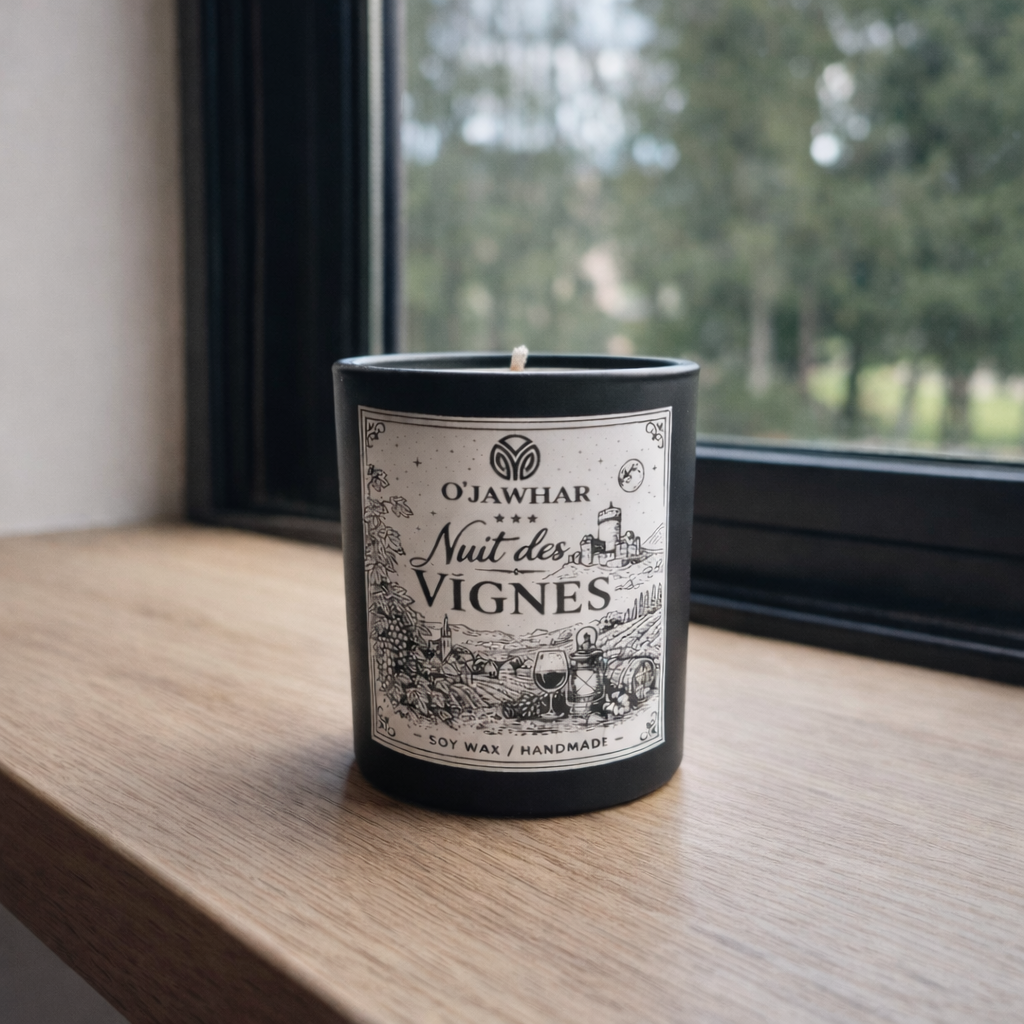 Nuit des Vignes – Bougie parfumée