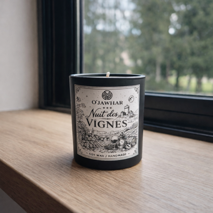 Nuit des Vignes – Bougie parfumée