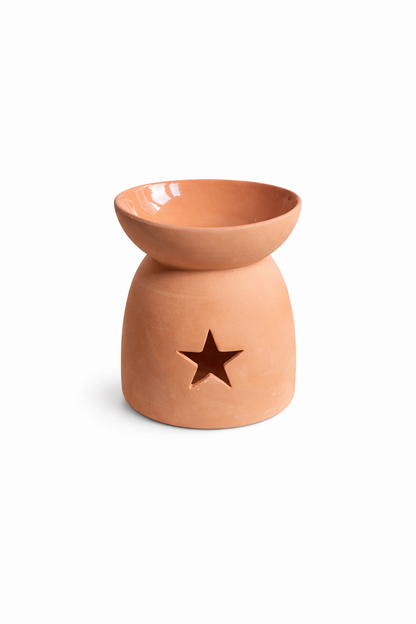 Brûleur à Fondant Étoile – Effet Terre Cuite