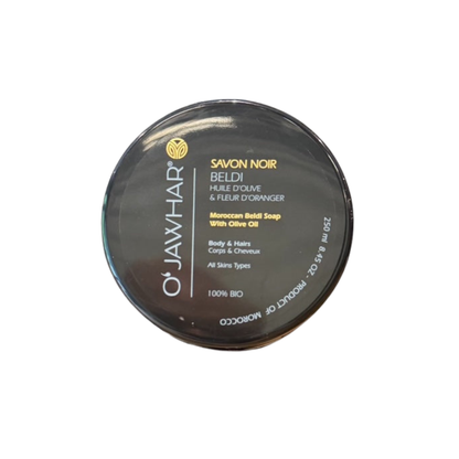 Savon Noir à la Fleur d’Oranger - O'Jawhar