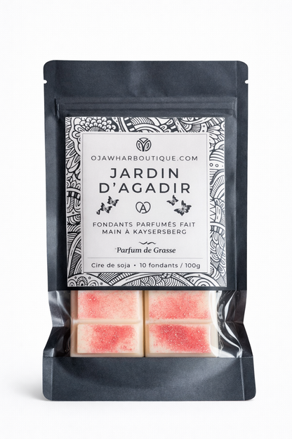 Fondant Parfumé Jardin d’Agadir – cire de soja & parfum de Grasse