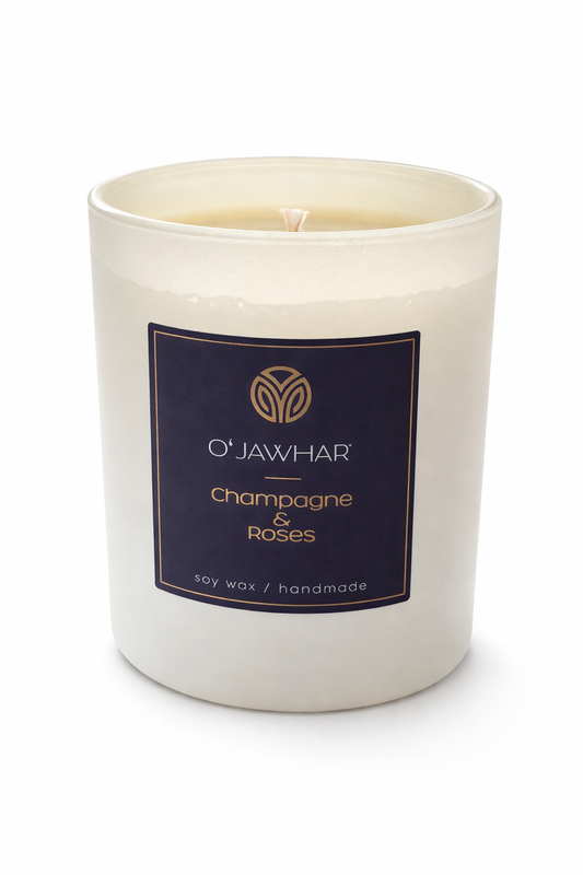 Champagne & Roses – Bougie parfumée