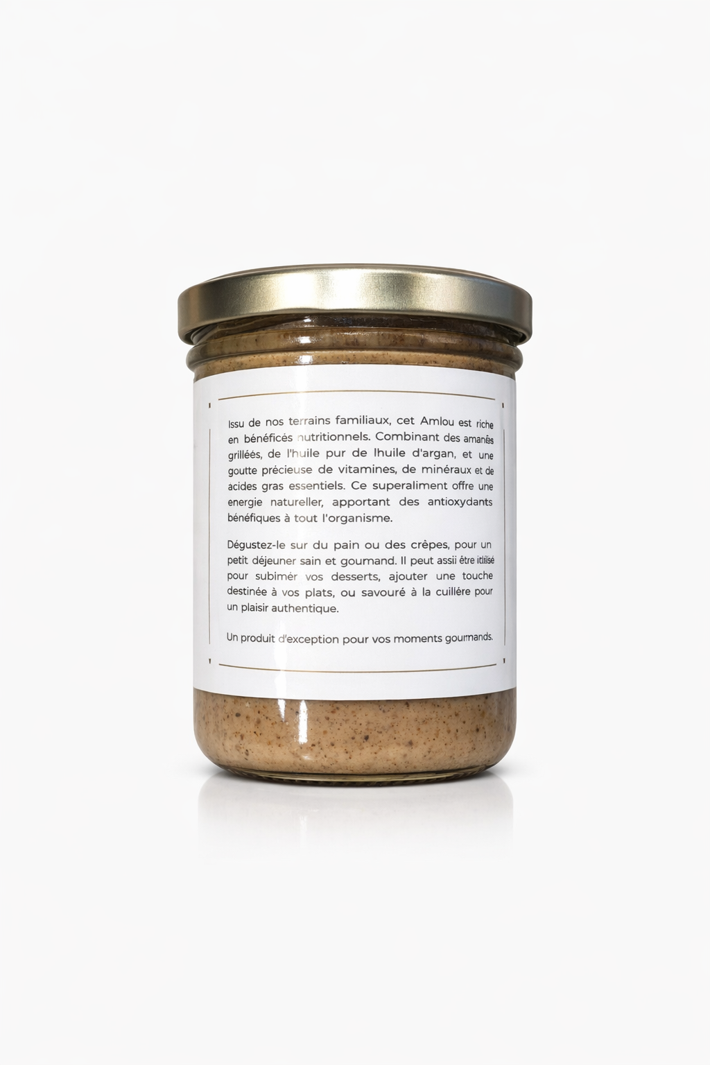 Amlou Artisanal Amande, Argan & Miel – O'Jawhar