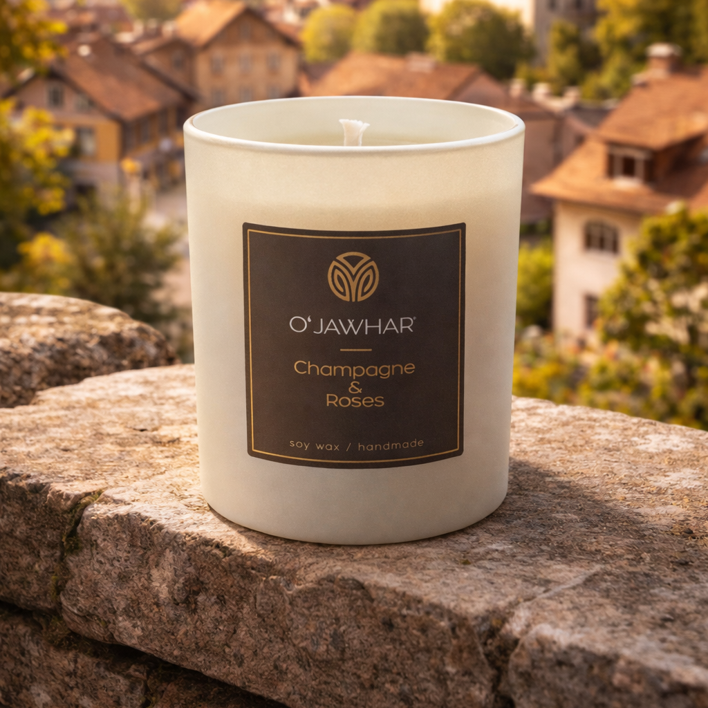 Champagne & Roses – Bougie parfumée