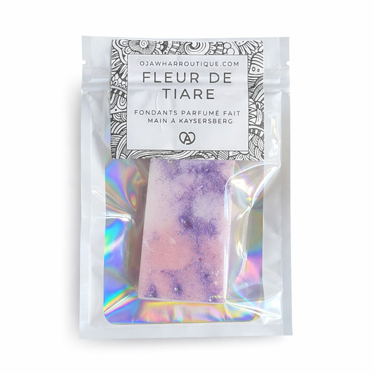 Suspension Parfumée Fleur de Tiaré – cire de soja & parfum de Grasse