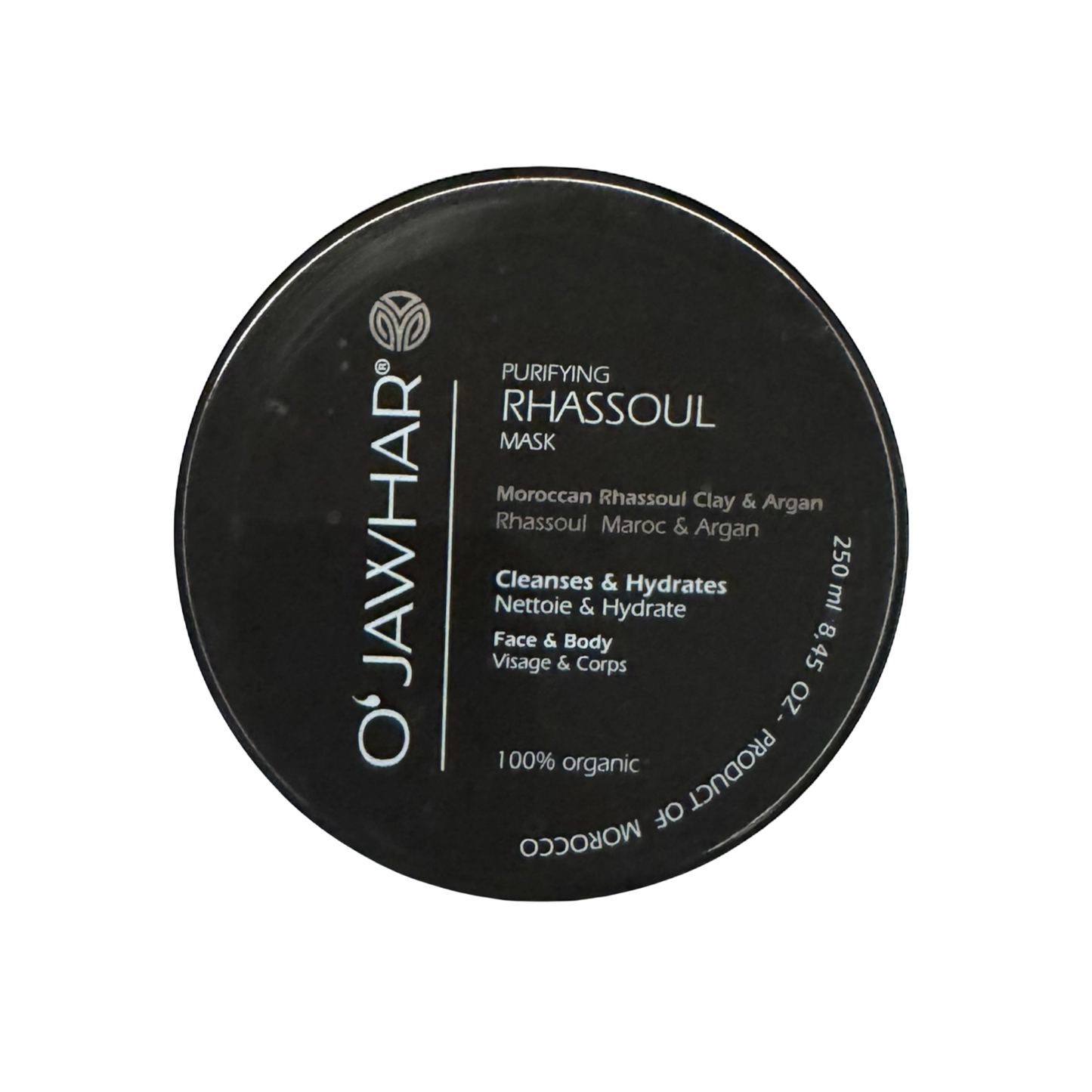 Masque Visage Rhassoul & Argan - O'Jawhar